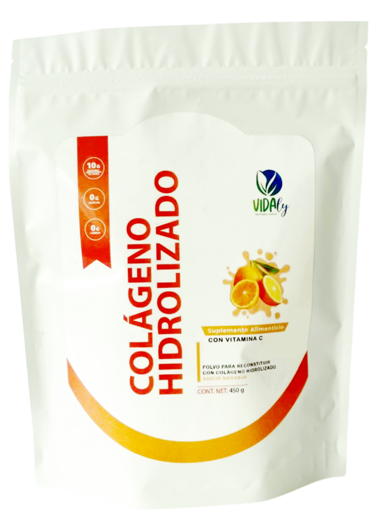 Colágeno Hidrolizado, Sabor naranja